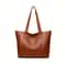 Womens Casual Handbag For Commute Vintage Large Capacity Tote Bag Retro Vegan Shoulder Bag 6