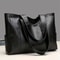 Womens Casual Handbag For Commute Vintage Large Capacity Tote Bag Retro Vegan Shoulder Bag 5