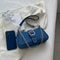 Exquisite Jeans Bag Womens New Fashion Crossshoulder Denim Bag 3