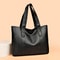 Retro Vegan Shoulder Bag Vintage Large Capacity Tote Bag Womens Casual Handbag For Commute 0