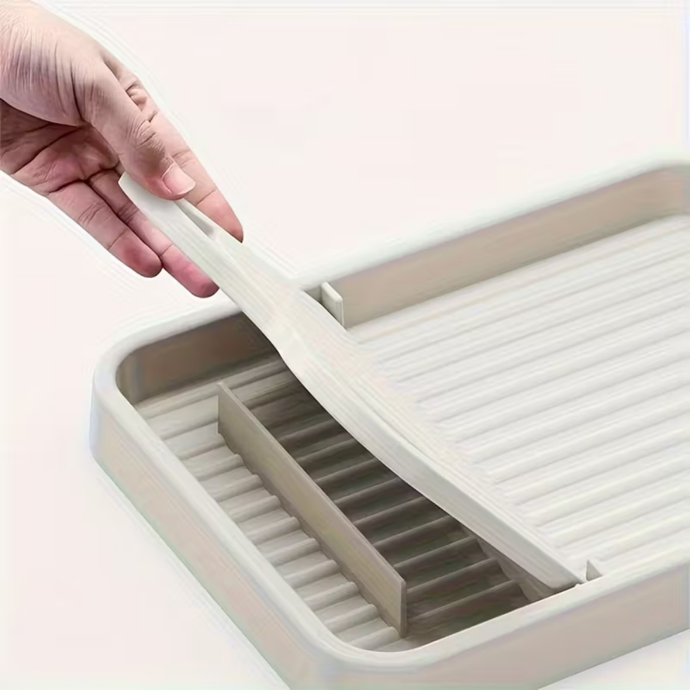 Pot Lid Rack And Spoon Rack Kitchen Counter Spoon Rack MultiPurpose Organizer For Clean Countertops 2