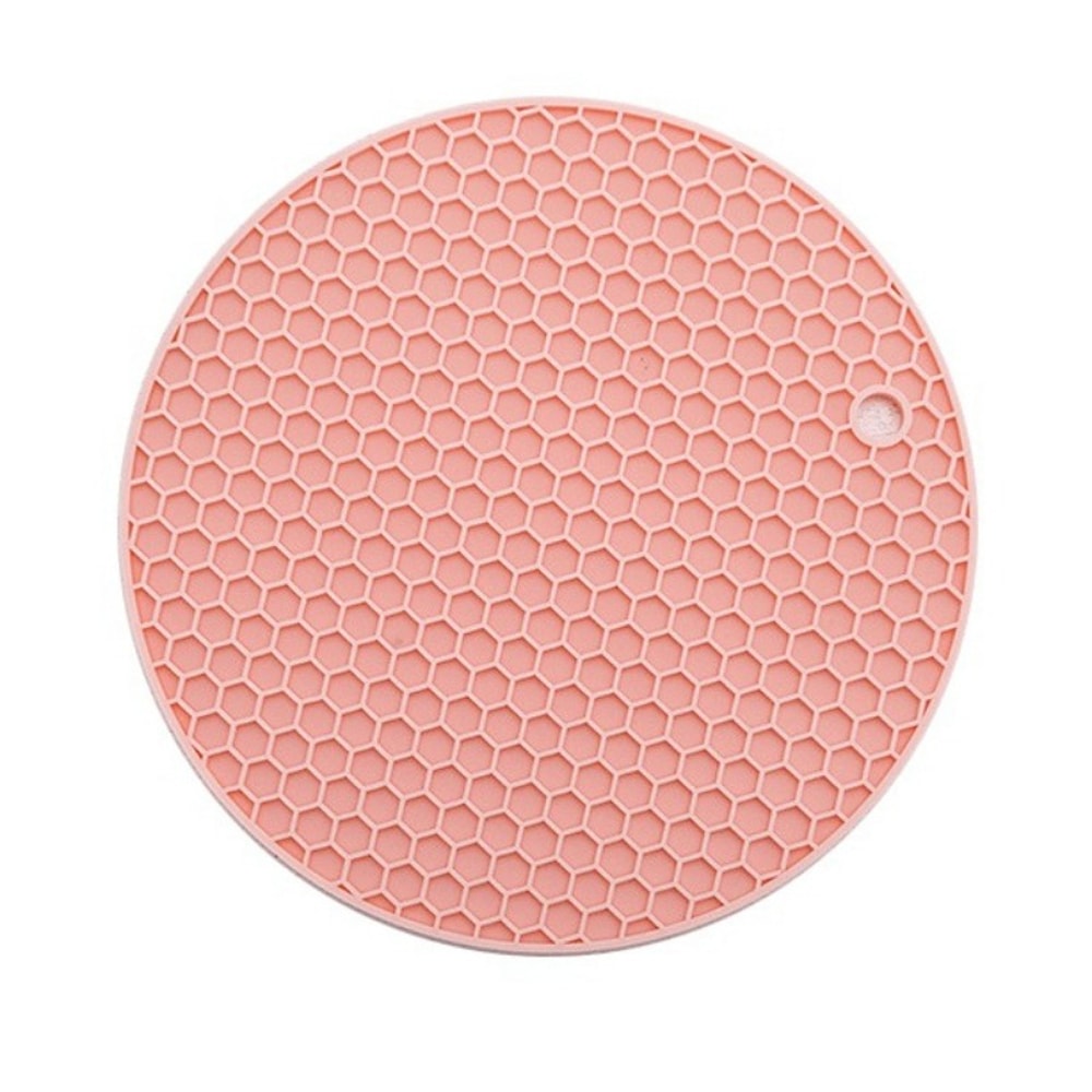 Heatresistant Silicone Anti Scalding Mat Pot Rack Anti Slip Circular Silicone Mat For Household Kit 6