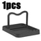 Multifunctional Pot Lid Holder Kitchen Pot Lid Storage Rack Heat Resistant Spoon Shovel Holder Anti 7