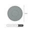 Thickened Silicone Coaster High Temperature Resistant Round Mat Microwave Oven Heat Insulation Plac 6