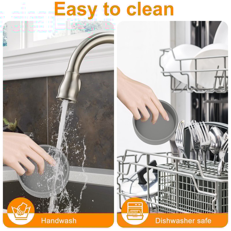 Silicone Non Stick Egg Pan Mold Air Fryer Egg Boiler Oven Safe Microwave Friendly 4