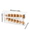 Automatic Slide Type Egg Carton Double Egg Roller, Kitchen Countertop Egg Holder