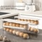 Automatic Slide Type Egg Carton Double Egg Roller, Kitchen Countertop Egg Holder