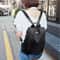 Fashionable Womens Multifunctional Backpack Casual Solid Color Backpack With Detachable Strap 0