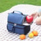 Durable Waterproof Portable Lunch Box Insulated Food Bag Office Cooler Camping Dinner Oxford Case 1