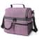 Durable Waterproof Portable Lunch Box Insulated Food Bag Office Cooler Camping Dinner Oxford Case 7