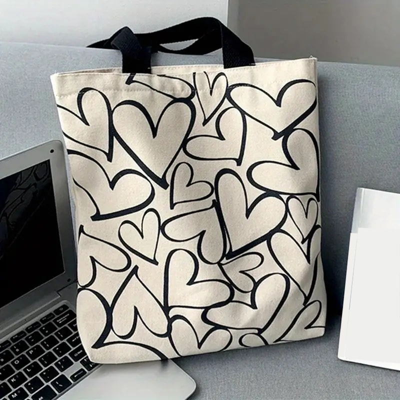 Canvas Shoulder Bag Female Single Shoulder Bag Large Capacity Travel Canvas Bag 3