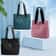 Lightweight Nylon Tote Bag Waterproof Handbag With Large Capacity For School And Travel 0