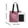 Lightweight Nylon Tote Bag Waterproof Handbag With Large Capacity For School And Travel 4