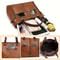 Classic Womens Crossbody Handbag Retro PU Leather Shoulder Bag Fashionable Casual Purse For Daily U 2