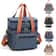 Portable Crossbody Thermal Lunch Bag Large Capacity Picnic Food Storage Bag 1