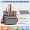 Portable Crossbody Thermal Lunch Bag Large Capacity Picnic Food Storage Bag 4