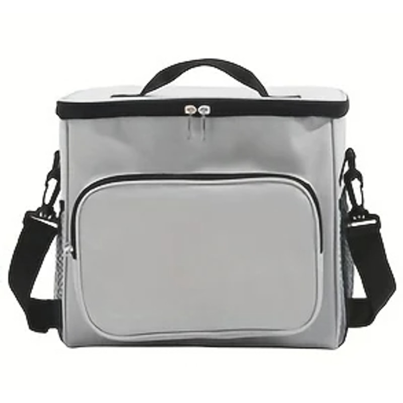 Large Insulated Lunch Bag Reusable Lunch Bags For Women Men With Adjustable Shoulder Strap 6