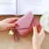 Women Luxury Tassels Wallet Fashion Short PU Leather Wallet Small Coin Purse Card Holder Pouch 11