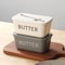 Simple Butter Container Box With Knife Restaurant Sealed Storage Box Butter Slicer Cheese Box With 1