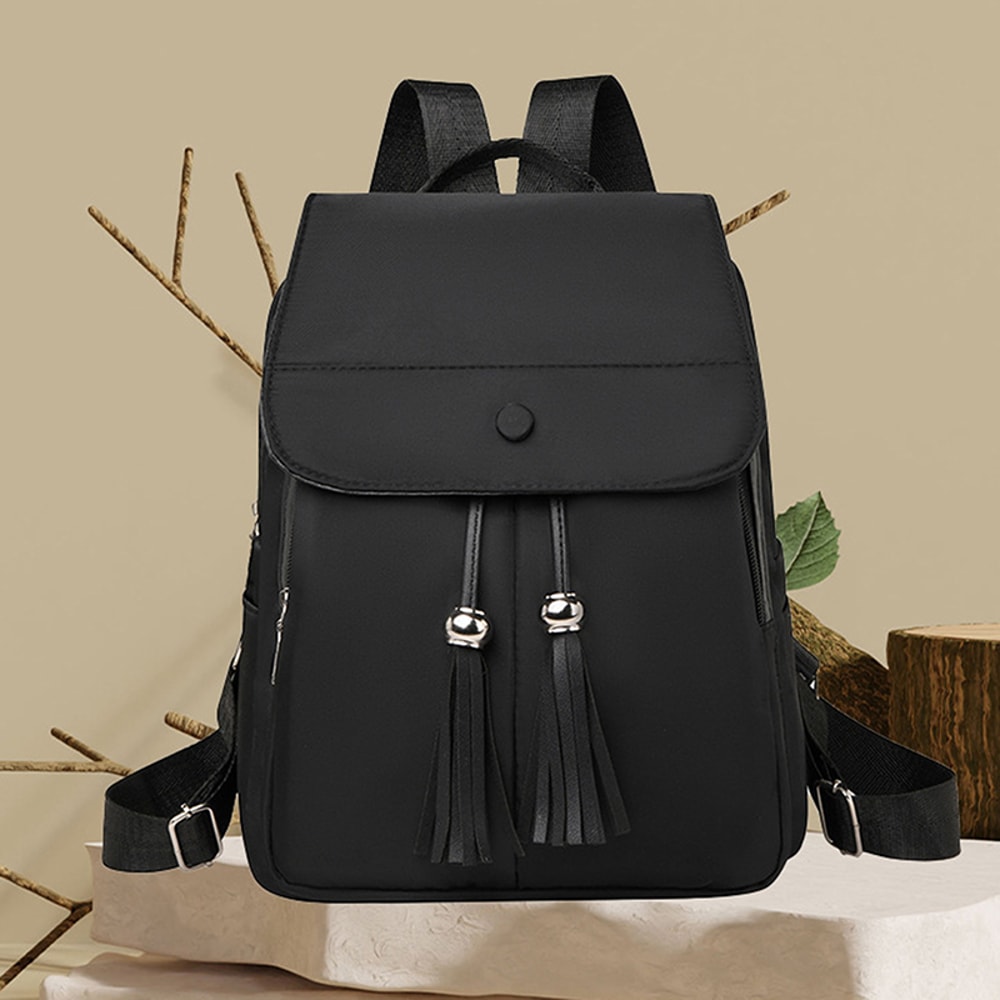 High Quality Leather Women Backpack Large Capacity Vintage School Bag Travel Rucksack For Ladies 1