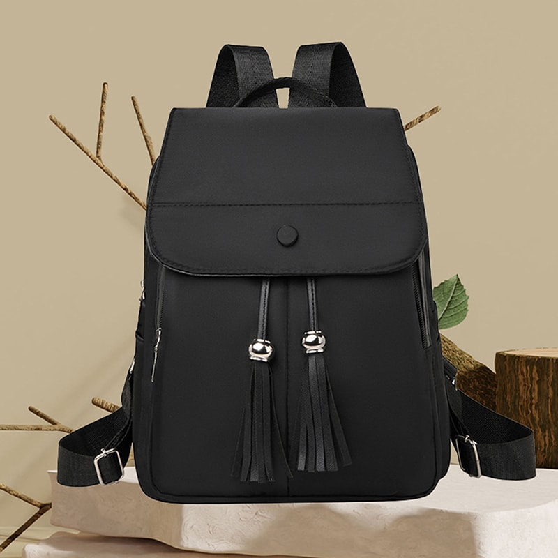 High Quality Leather Women Backpack Large Capacity Vintage School Bag Travel Rucksack For Ladies 1
