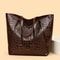 Retro Crocodile Pattern Womens Tote Bag Stylish Handbag Shoulder Bag Perfect For Work Commuting 5