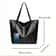 Retro Crocodile Pattern Womens Tote Bag Stylish Handbag Shoulder Bag Perfect For Work Commuting 3