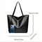 Retro Crocodile Pattern Womens Tote Bag Stylish Handbag Shoulder Bag Perfect For Work Commuting 3