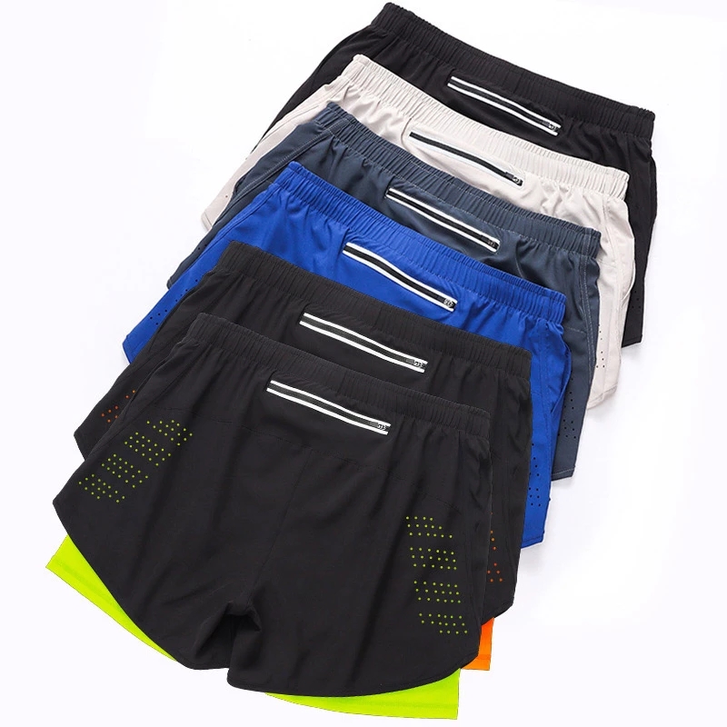 Sport Workout Training Shorts Mens Bodybuilding Quickdrying Fitness 4