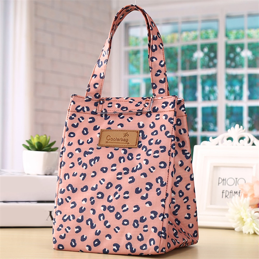 Insulation Lunch Bag Portable Food Refrigerated Bag Casual Handbag For Women 0