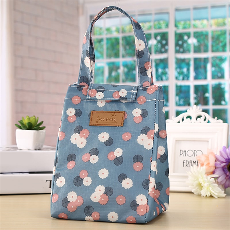 Insulation Lunch Bag Portable Food Refrigerated Bag Casual Handbag For Women 1