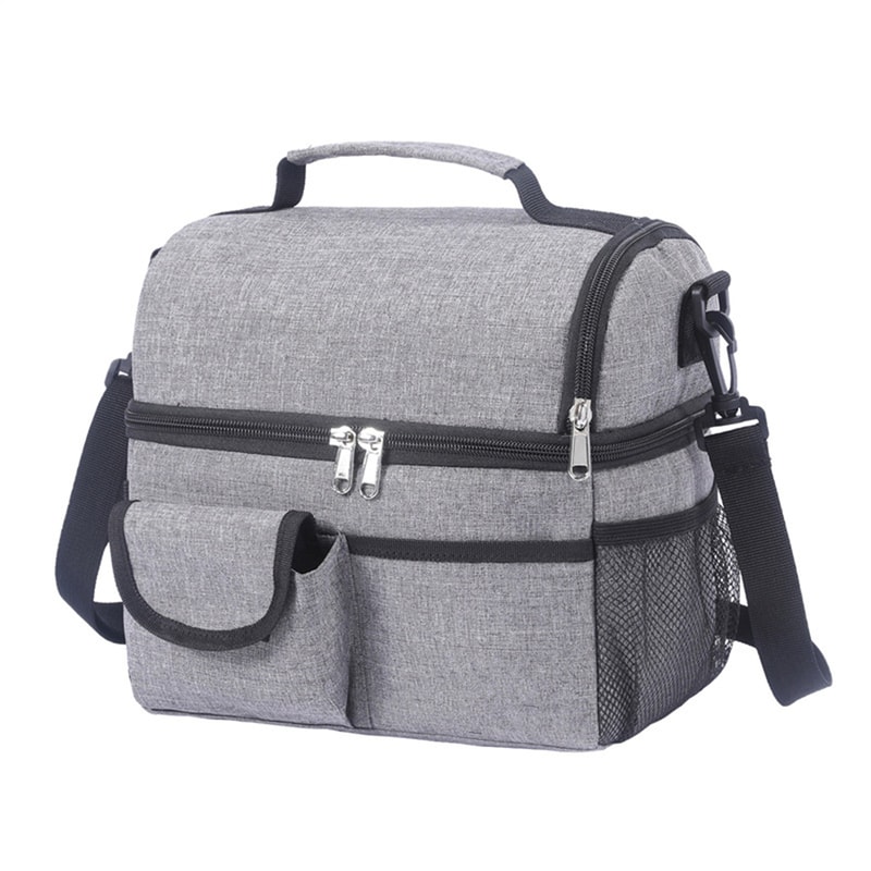Portable Thermal Lunch Bag Food Box Durable Waterproof Office Cooler Lunch Box 9