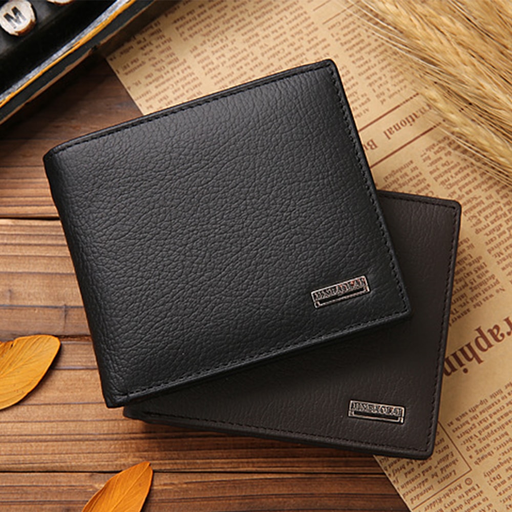 Simple Quality Male Wallets, Fashion Coin Pocket Card Holder for Men