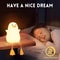 Fun Duck Silicone Night Light Atmosphere Light For Childrens Bedroom USB Powered 1