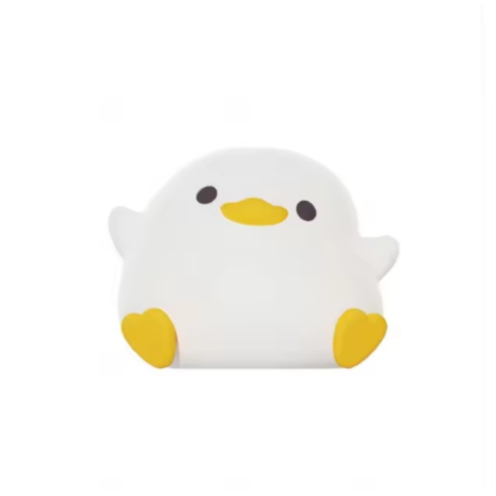 Cute Duck LED Night Light Silicone Lamp For Kids Touch Sensor USB Rechargeable Perfect Birthday Gif 5