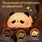 USB Rechargeable LED Night Lights Cute Sheep Panda Rabbit Silicone Bedside Decor For Kids 2
