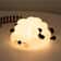 Rechargeable Sheep Cartoon Bedroom Lamp Cute Silicone Night Light For Kids Room With Timing Dimming 7