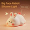 New LED Silicone Rabbit Night Light USB Rechargeable Perfect For Children Toys Christmas Atmospher 3