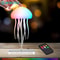 Rechargeable RGB Gradient Jellyfish Night Light With Remote Control Bedside Lamp For Christmas Gift 0
