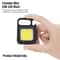 Mini High Bright Camping Lights Convenient Keychain Multifunction Rechargeable Emergency Light 0