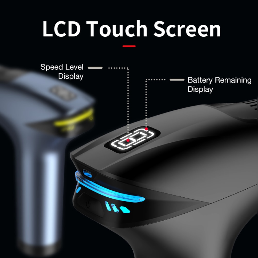 Percussion Massage Gun with Cold Compress for Body, Neck, Back, Leg, Deep Tissue Muscle Relaxation and Fascia Relief