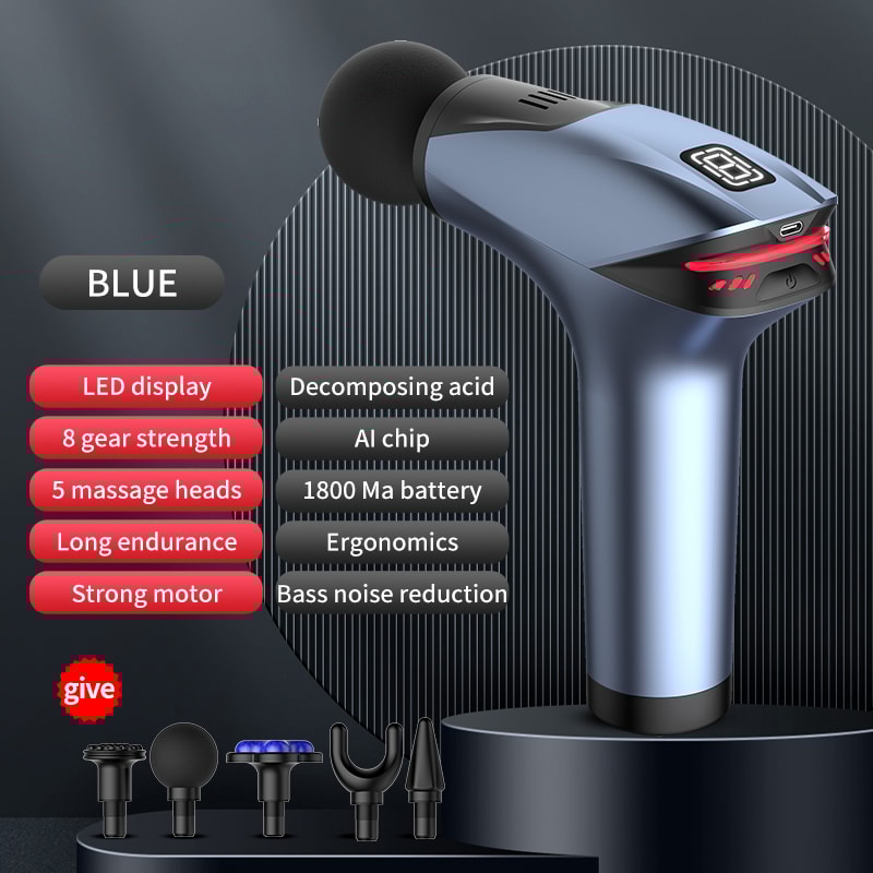 Percussion Massage Gun with Cold Compress for Body, Neck, Back, Leg, Deep Tissue Muscle Relaxation and Fascia Relief