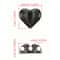 USB Charging Cable Clips HeartShaped Mini Cable Winder Organizer Desk Tidy Organiser Holder Protect 4