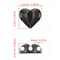 USB Charging Cable Clips HeartShaped Mini Cable Winder Organizer Desk Tidy Organiser Holder Protect 4