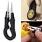 Pointed Tip Ceramic Tweezers Stainless Steel Handle Heat Resistant DIY Multifunctional Screwdriver 0