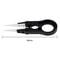 Pointed Tip Ceramic Tweezers Stainless Steel Handle Heat Resistant DIY Multifunctional Screwdriver 1