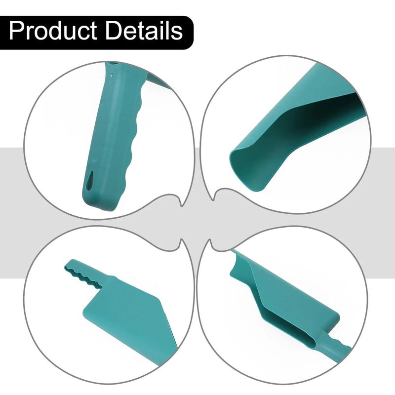 Flex Fit Dirt Debris Remove Roof Tools, Gutter Spoons for Garden Leaf Cleaning