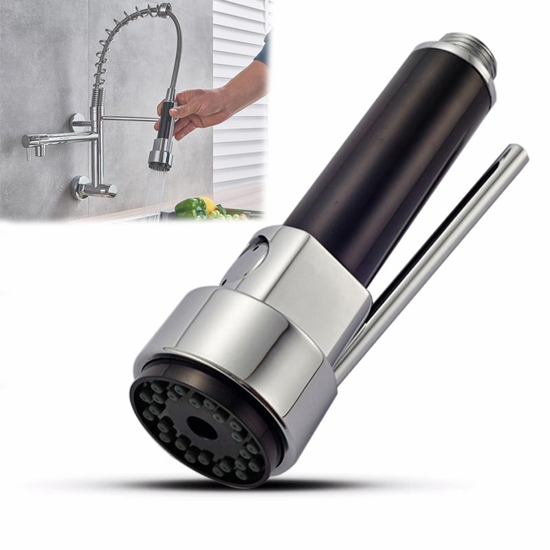 Handheld ABS Tap Sprayer Nozzle Kitchen Pull Out Faucet Spray Head Water Saving High Pressure Repla 3