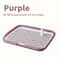 Reusable Dog Potty Trainer Tray With Removable Net Plastic Pee Pad Holder For Potty Training 5