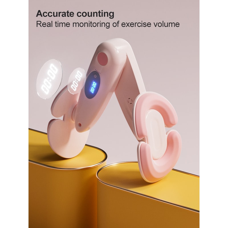 Women Postpartum Pelvic Floor Muscle Trainer With LED Counter Convenient Fitness Equipment For Leg 3